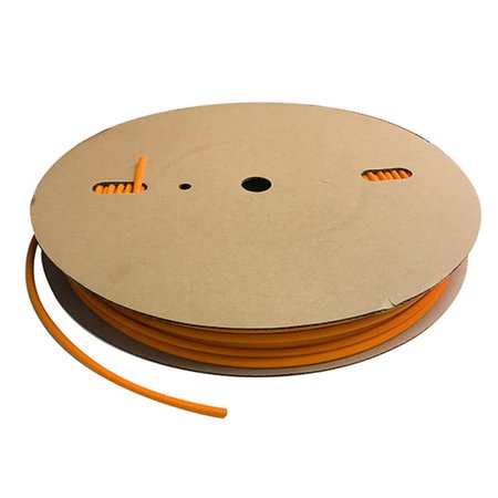 KABLE KONTROL Kable Kontrol® 2:1 Polyolefin Heat Shrink Tubing - 3/64" Inside Diameter - 500' Long - Orange HS351-S500-ORANGE